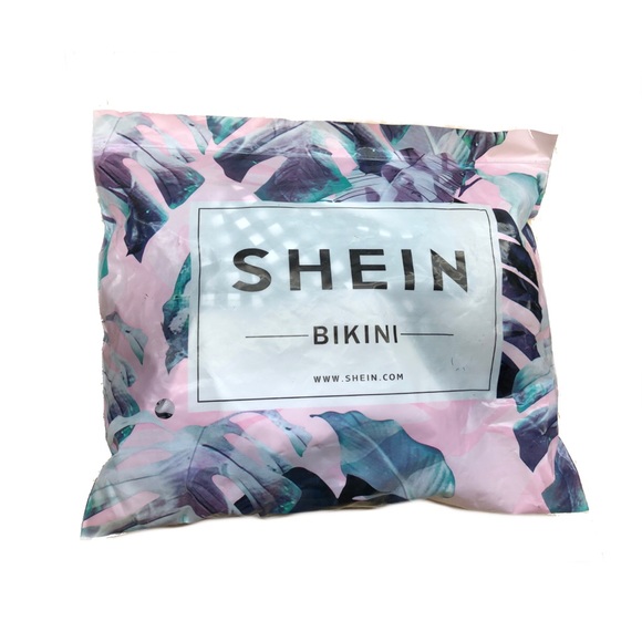 SHEIN NEW bikini black & white plaid summer tied - Picture 4 of 7